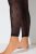 Ulla Popken 850264 Leggings de meia com padrão Preto - Collants & meias - 