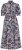 Ulla Popken 850298 Vestido camiseiro floral Azul-marinho - Vestidos maxi - Vestidos maxi plus size para mulher
