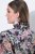Ulla Popken 850298 Vestido camiseiro floral Azul-marinho - Vestidos maxi - Vestidos maxi plus size para mulher
