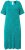 Ulla Popken 850344 Vestido t-shirt estampado Turquesa - Vestidos midi - Vestidos Midi Tamanhos Grandes