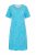 Ulla Popken 850344 Vestido t-shirt estampado Turquesa - Vestidos midi - Vestidos Midi Tamanhos Grandes