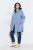 Ulla Popken 850361 Casaco técnico Azul ganga - Jaquetas - Casacos plus size para mulher