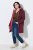 Ulla Popken 850361 Casaco técnico reversível HYPRAR Rosa-claro - Jaquetas - Casacos plus size para mulher