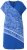 Ulla Popken 850389 Vestido de chiffon estampado Azul - Vestidos - Vestidos para todos os tamanhos
