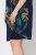 Ulla Popken 850393 Vestido de chiffon estampado Azul-marinho - Vestidos de verão - Vestidos de verão plus size