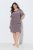 Ulla Popken 850401 Camisa de noite floral Castanho - Camisas de noite - 