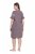 Ulla Popken 850401 Camisa de noite floral Castanho - Camisas de noite - 