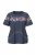 Ulla Popken 850403 Pijama com flores Azul-marinho - Pijamas/Loungewear - 
