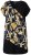 Ulla Popken 850406 Vestido de chiffon estampado Preto - Vestidos - Vestidos para todos os tamanhos