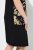 Ulla Popken 850406 Vestido de chiffon estampado Preto - Vestidos - Vestidos para todos os tamanhos