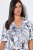 Ulla Popken 850441 Pijama com padrão Branco sujo - Pijamas/Loungewear - 