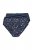 Ulla Popken 850538 Cuecas com flores em algodão orgânico pack de 2 Azul-marinho - Cuecas - 