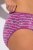 Ulla Popken 850538 Cuecas com flores em algodão orgânico pack de 2 Violeta - Cuecas - 