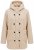Ulla Popken 850589 Casaco teddy Branco sujo - Jaquetas - Casacos plus size para mulher