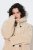Ulla Popken 850589 Casaco teddy Branco sujo - Jaquetas - Casacos plus size para mulher