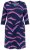 Ulla Popken 850920 Vestido de jersey Azul-marinho - Vestidos - Vestidos para todos os tamanhos