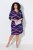 Ulla Popken 850920 Vestido de jersey Azul-marinho - Vestidos - Vestidos para todos os tamanhos