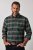 JP1880 850923 Camisa aos quadrados de manga comprida Verde floresta TALL - TALL camisas - Camisas TALL para Homens Altos
