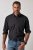 JP1880 850950 Camisa de flanela aos quadrados de manga comprida Preto TALL - TALL camisas - Camisas TALL para Homens Altos