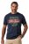 JP1880 850980 T-shirt com estampado em estilo vintage Azul-marinho TALL - TALL T-shirts - T-Shirts para Homens Altos