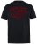 JP1880 851002 T-shirt com estampado no peito Preto TALL - TALL T-shirts - T-Shirts para Homens Altos