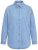 Ulla Popken 851036 Casaco de ganga Azul claro - Jaquetas - Casacos plus size para mulher