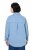 Ulla Popken 851036 Casaco de ganga Azul claro - Jaquetas - Casacos plus size para mulher