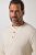JP1880 851075 T-shirt henley de manga comprida Cinzento areia TALL - TALL T-shirts - T-Shirts para Homens Altos