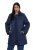 Ulla Popken 851123 Casaco acolchoado Azul-marinho - Jaquetas - Casacos plus size para mulher