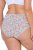 Ulla Popken 851140 Cuecas com flores pack de 5 Rosa - Cuecas - 