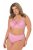 Ulla Popken 851165 Boxers com renda Rosa - Cuecas - 