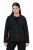 Ulla Popken 851341 Blazer elástico às riscas finas Preto - Blazers e Coletes - Blazers em Tamanhos Grandes