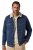 JP1880 851363 Casaco de ganga com forro teddy Azul ganga TALL - TALL casacos - Casacos TALL para homens altos