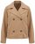 Ulla Popken 851435 Gabardina Castanho - Casacos - Casacos de Mulher em Tamanhos Grandes