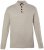 JP1880 851436 Camisola de malha com gola de botões Castanho noz TALL - TALL camisolas - Sweatshirts TALL para Homem Alto