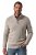 JP1880 851436 Camisola de malha com gola de botões Castanho noz TALL - TALL camisolas - Sweatshirts TALL para Homem Alto