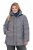 Ulla Popken 851438 Casaco acolchoado HYPRAR em linha A Verde escuro - Jaquetas - Casacos plus size para mulher