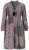 Ulla Popken 851546 Vestido midi estampado Amarelo mostarda - Vestidos midi - Vestidos Midi Tamanhos Grandes