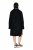 Ulla Popken 851563 Vestido de malha de manga comprida com gola alta Preto - Vestidos - Vestidos para todos os tamanhos