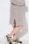 Ulla Popken 851563 Vestido de malha de manga comprida Bege - Vestidos - Vestidos para todos os tamanhos