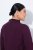 Ulla Popken 851664 Vestido de jersey com gola alta Ameixa - Vestidos - Vestidos para todos os tamanhos