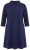 Ulla Popken 851664 Vestido de jersey evasê com bolsos Azul-marinho - Vestidos - Vestidos para todos os tamanhos