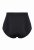 Ulla Popken 851700 Cuecas aos quadrados de cintura alta com renda Preto - Cuecas - 