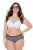 Ulla Popken 851730 Cuecas com padrão pack de 5 Bege - Cuecas - 