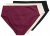 Ulla Popken 851739 Cuecas pack de 3 Preto - Cuecas - 