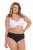 Ulla Popken 851752 Cuecas às riscas pack de 5 Preto - Cuecas - 