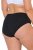 Ulla Popken 851752 Cuecas às riscas pack de 5 Preto - Cuecas - 
