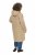 Ulla Popken 851764 Casaco oversize com capuz amovível Areia - Casacos - Casacos de Mulher em Tamanhos Grandes
