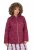 Ulla Popken 851777 Casaco acolchoado HYPRAR com gola alta Bordô - Jaquetas - Casacos plus size para mulher