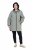 Ulla Popken 851792 Casaco de chuva Verde azeitona - Jaquetas - Casacos plus size para mulher